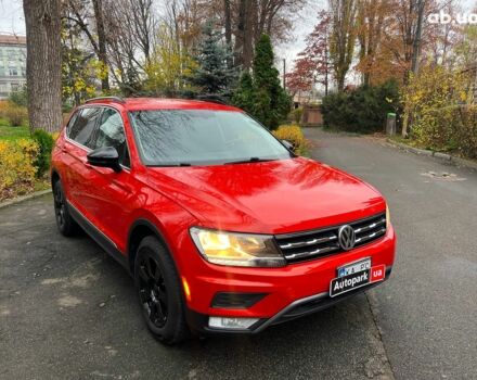 Оранжевый Фольксваген Тигуан, объемом двигателя 2 л и пробегом 176 тыс. км за 17790 $, фото 2 на Automoto.ua