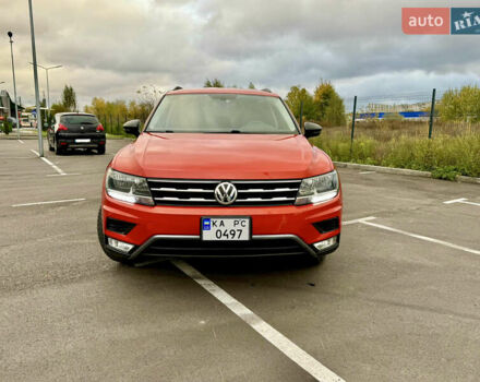 Помаранчевий Фольксваген Тігуан, об'ємом двигуна 1.98 л та пробігом 176 тис. км за 16690 $, фото 1 на Automoto.ua