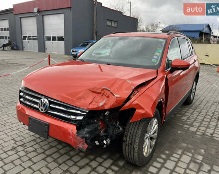 Оранжевый Фольксваген Тигуан, объемом двигателя 2 л и пробегом 157 тыс. км за 13300 $, фото 2 на Automoto.ua