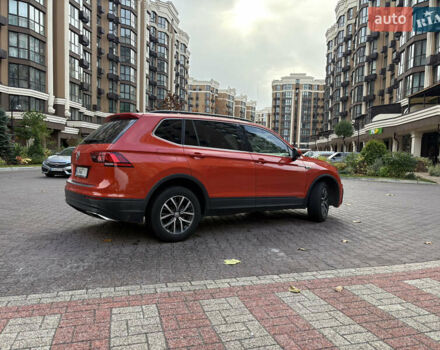 Оранжевый Фольксваген Тигуан, объемом двигателя 1.98 л и пробегом 185 тыс. км за 17700 $, фото 9 на Automoto.ua