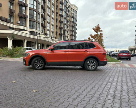 Оранжевый Фольксваген Тигуан, объемом двигателя 1.98 л и пробегом 185 тыс. км за 17700 $, фото 5 на Automoto.ua