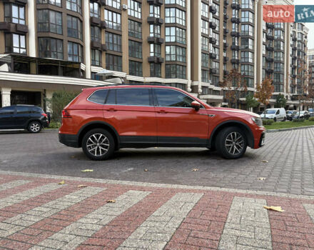 Оранжевый Фольксваген Тигуан, объемом двигателя 1.98 л и пробегом 185 тыс. км за 17700 $, фото 10 на Automoto.ua