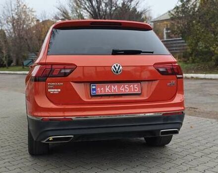 Оранжевый Фольксваген Тигуан, объемом двигателя 1.98 л и пробегом 148 тыс. км за 16200 $, фото 7 на Automoto.ua