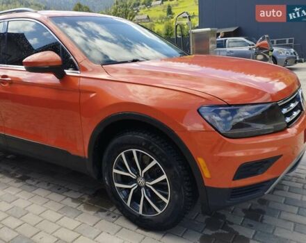 Помаранчевий Фольксваген Тігуан, об'ємом двигуна 1.98 л та пробігом 104 тис. км за 16200 $, фото 5 на Automoto.ua