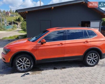 Помаранчевий Фольксваген Тігуан, об'ємом двигуна 1.98 л та пробігом 104 тис. км за 16200 $, фото 11 на Automoto.ua