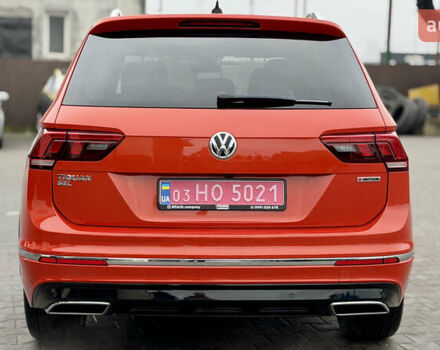 Оранжевый Фольксваген Тигуан, объемом двигателя 2 л и пробегом 152 тыс. км за 25900 $, фото 5 на Automoto.ua