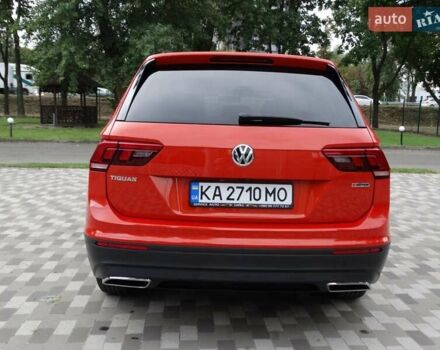 Оранжевый Фольксваген Тигуан, объемом двигателя 1.98 л и пробегом 107 тыс. км за 19500 $, фото 4 на Automoto.ua