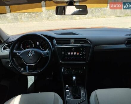 Помаранчевий Фольксваген Тігуан, об'ємом двигуна 1.98 л та пробігом 104 тис. км за 16200 $, фото 16 на Automoto.ua