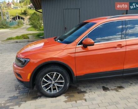 Помаранчевий Фольксваген Тігуан, об'ємом двигуна 1.98 л та пробігом 104 тис. км за 16200 $, фото 6 на Automoto.ua