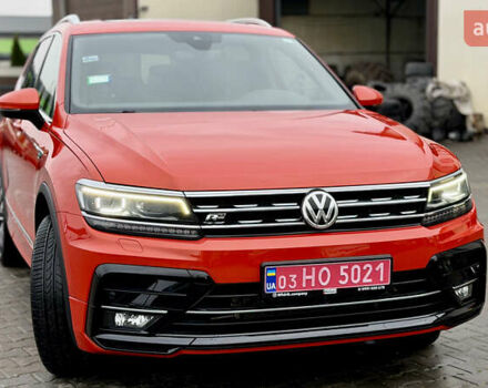 Оранжевый Фольксваген Тигуан, объемом двигателя 2 л и пробегом 152 тыс. км за 25900 $, фото 9 на Automoto.ua