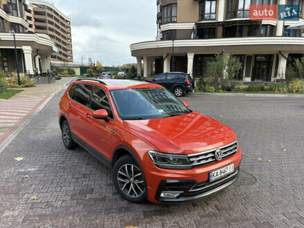 Оранжевый Фольксваген Тигуан, объемом двигателя 1.98 л и пробегом 185 тыс. км за 17700 $, фото 1 на Automoto.ua