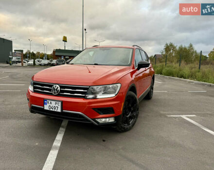 Оранжевый Фольксваген Тигуан, объемом двигателя 1.98 л и пробегом 176 тыс. км за 16690 $, фото 1 на Automoto.ua
