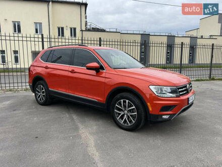 Оранжевый Фольксваген Тигуан, объемом двигателя 1.98 л и пробегом 58 тыс. км за 18900 $, фото 1 на Automoto.ua