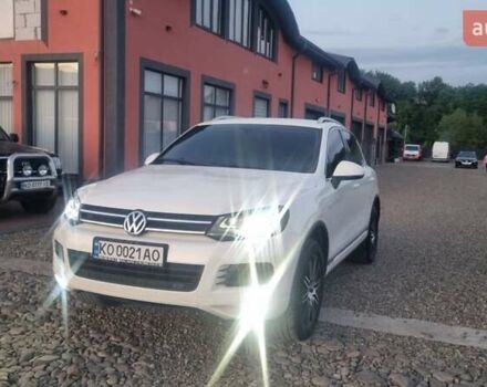 Белый Фольксваген Туарег, объемом двигателя 2.97 л и пробегом 332 тыс. км за 16500 $, фото 1 на Automoto.ua