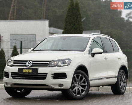 Белый Фольксваген Туарег, объемом двигателя 2.97 л и пробегом 189 тыс. км за 17450 $, фото 1 на Automoto.ua