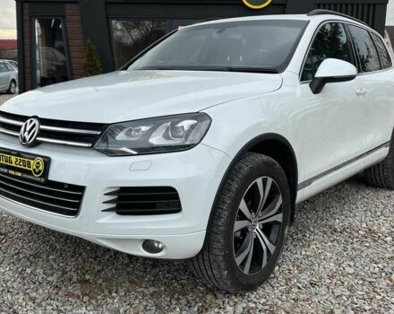 Белый Фольксваген Туарег, объемом двигателя 3 л и пробегом 214 тыс. км за 18999 $, фото 2 на Automoto.ua