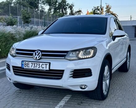 Белый Фольксваген Туарег, объемом двигателя 3 л и пробегом 213 тыс. км за 23500 $, фото 8 на Automoto.ua