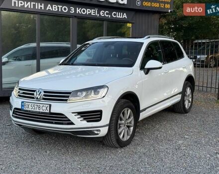 Белый Фольксваген Туарег, объемом двигателя 2.97 л и пробегом 205 тыс. км за 23900 $, фото 5 на Automoto.ua