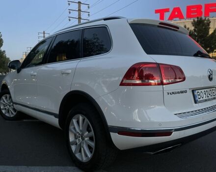 Белый Фольксваген Туарег, объемом двигателя 3 л и пробегом 208 тыс. км за 21800 $, фото 7 на Automoto.ua