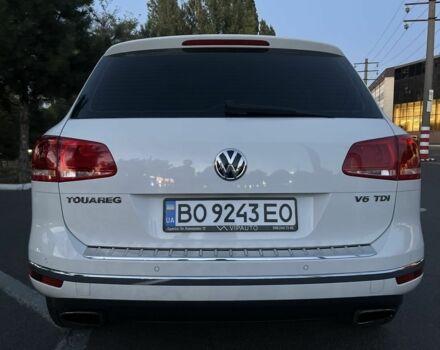 Белый Фольксваген Туарег, объемом двигателя 3 л и пробегом 208 тыс. км за 21800 $, фото 8 на Automoto.ua