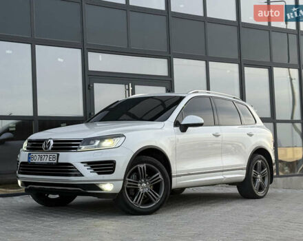 Білий Фольксваген Туарег, об'ємом двигуна 2.98 л та пробігом 287 тис. км за 24250 $, фото 1 на Automoto.ua