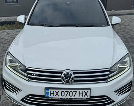 Білий Фольксваген Туарег, об'ємом двигуна 3 л та пробігом 131 тис. км за 34800 $, фото 8 на Automoto.ua