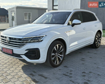 Белый Фольксваген Туарег, объемом двигателя 3 л и пробегом 156 тыс. км за 45999 $, фото 7 на Automoto.ua