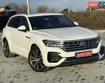 Белый Фольксваген Туарег, объемом двигателя 3 л и пробегом 156 тыс. км за 45999 $, фото 18 на Automoto.ua