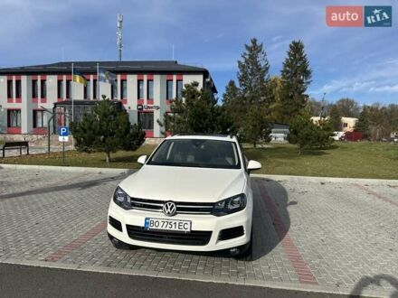 Белый Фольксваген Туарег, объемом двигателя 2.97 л и пробегом 260 тыс. км за 19200 $, фото 1 на Automoto.ua