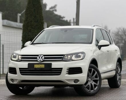 Белый Фольксваген Туарег, объемом двигателя 3 л и пробегом 189 тыс. км за 17450 $, фото 1 на Automoto.ua
