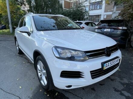 Фольксваген Туарег 2012 у Києві на Automoto.ua Білий Фольксваген Туарег, об'ємом двигуна 3 л та пробігом 152 тис. км за 19500 $, фото 1 на Automoto.ua