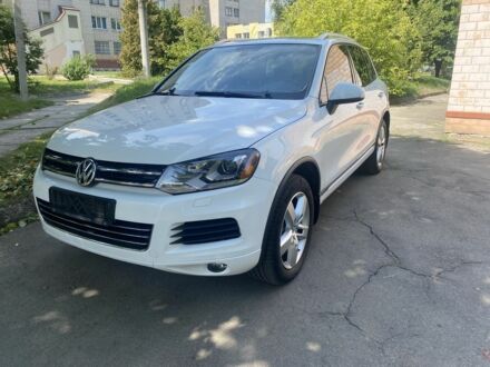 Фольксваген Туарег 2013 в Умани на Automoto.ua Белый Фольксваген Туарег, объемом двигателя 0 л и пробегом 191 тыс. км за 16500 $, фото 1 на Automoto.ua