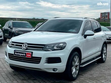 Фольксваген Туарег 2013 в Львове на Automoto.ua Белый Фольксваген Туарег, объемом двигателя 3 л и пробегом 85 тыс. км за 27690 $, фото 1 на Automoto.ua