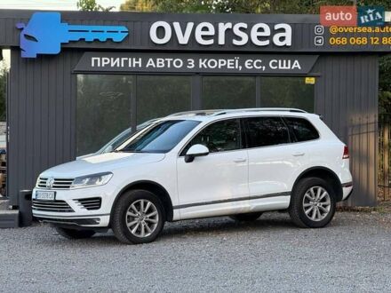 Фольксваген Туарег 2015 в Хмельницком на Automoto.ua Белый Фольксваген Туарег, объемом двигателя 2.97 л и пробегом 205 тыс. км за 23900 $, фото 1 на Automoto.ua