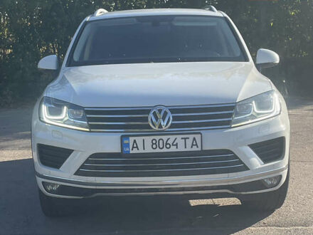 Фольксваген Туарег 2016 у Белой Церкве на Automoto.ua Білий Фольксваген Туарег, об'ємом двигуна 2.97 л та пробігом 264 тис. км за 27999 $, фото 1 на Automoto.ua