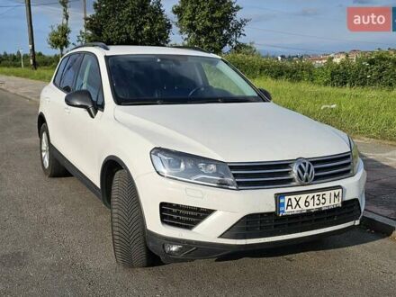 Фольксваген Туарег 2016 у Харкові на Automoto.ua Білий Фольксваген Туарег, об'ємом двигуна 3 л та пробігом 229 тис. км за 22112 $, фото 1 на Automoto.ua