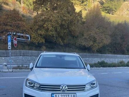 Фольксваген Туарег 2016 в Белой Церкве на Automoto.ua Белый Фольксваген Туарег, объемом двигателя 3 л и пробегом 264 тыс. км за 24500 $, фото 1 на Automoto.ua