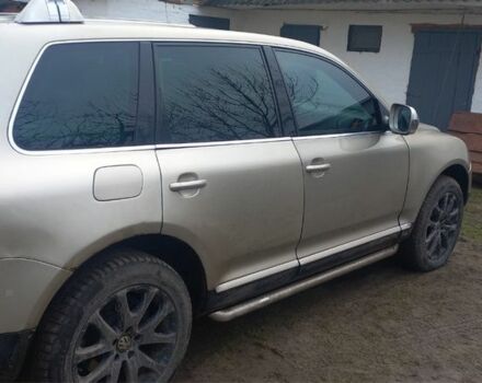 Бежевый Фольксваген Туарег, объемом двигателя 3 л и пробегом 298 тыс. км за 7950 $, фото 6 на Automoto.ua