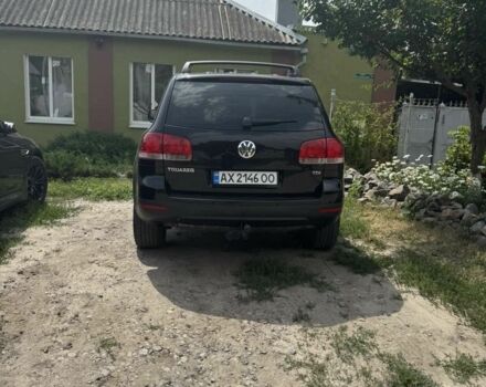 Черный Фольксваген Туарег, объемом двигателя 2.5 л и пробегом 280 тыс. км за 5000 $, фото 3 на Automoto.ua