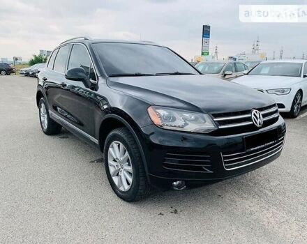 Черный Фольксваген Туарег, объемом двигателя 3 л и пробегом 264 тыс. км за 18500 $, фото 4 на Automoto.ua