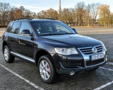 Черный Фольксваген Туарег, объемом двигателя 3 л и пробегом 247 тыс. км за 4500 $, фото 1 на Automoto.ua