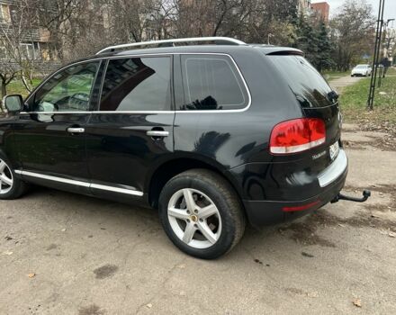 Черный Фольксваген Туарег, объемом двигателя 3.2 л и пробегом 340 тыс. км за 7000 $, фото 2 на Automoto.ua