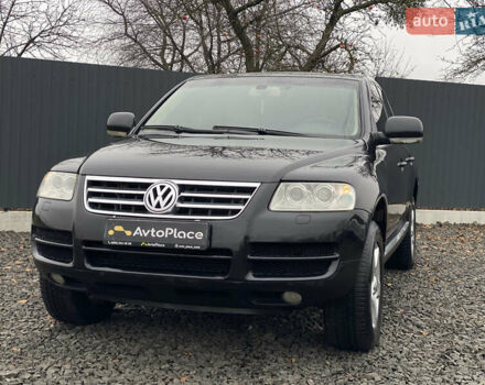 Черный Фольксваген Туарег, объемом двигателя 2.5 л и пробегом 373 тыс. км за 6950 $, фото 40 на Automoto.ua