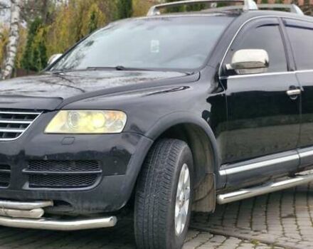 Черный Фольксваген Туарег, объемом двигателя 3.2 л и пробегом 237 тыс. км за 7500 $, фото 7 на Automoto.ua