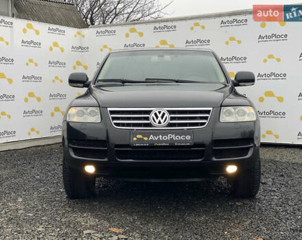 Черный Фольксваген Туарег, объемом двигателя 2.5 л и пробегом 373 тыс. км за 6950 $, фото 7 на Automoto.ua