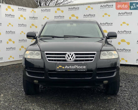 Черный Фольксваген Туарег, объемом двигателя 2.5 л и пробегом 373 тыс. км за 6950 $, фото 3 на Automoto.ua