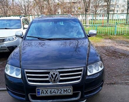 Черный Фольксваген Туарег, объемом двигателя 4.2 л и пробегом 0 тыс. км за 8000 $, фото 4 на Automoto.ua