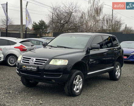 Черный Фольксваген Туарег, объемом двигателя 2.5 л и пробегом 373 тыс. км за 6950 $, фото 76 на Automoto.ua