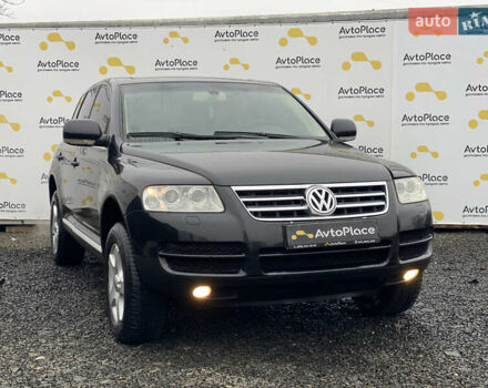 Черный Фольксваген Туарег, объемом двигателя 2.5 л и пробегом 373 тыс. км за 6950 $, фото 6 на Automoto.ua