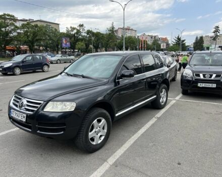 Черный Фольксваген Туарег, объемом двигателя 2.5 л и пробегом 317 тыс. км за 6700 $, фото 6 на Automoto.ua